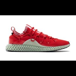 Y-3 4d Red shoes US 8.5 Brand New in Box